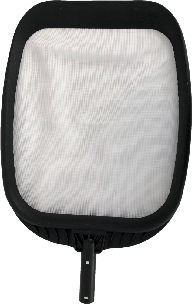 Luxury Black Laubkescher Flach