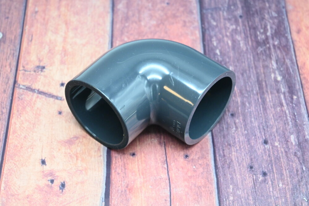 PVC Winkel 90°, Klebemuffe 63mm x 63mm PN16